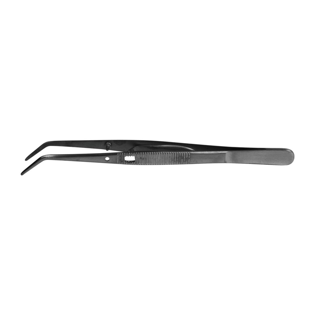 DEHP Tweezers College Serrated Locking