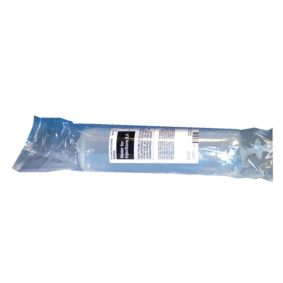 Water for injection 500ml Polyfuser container single