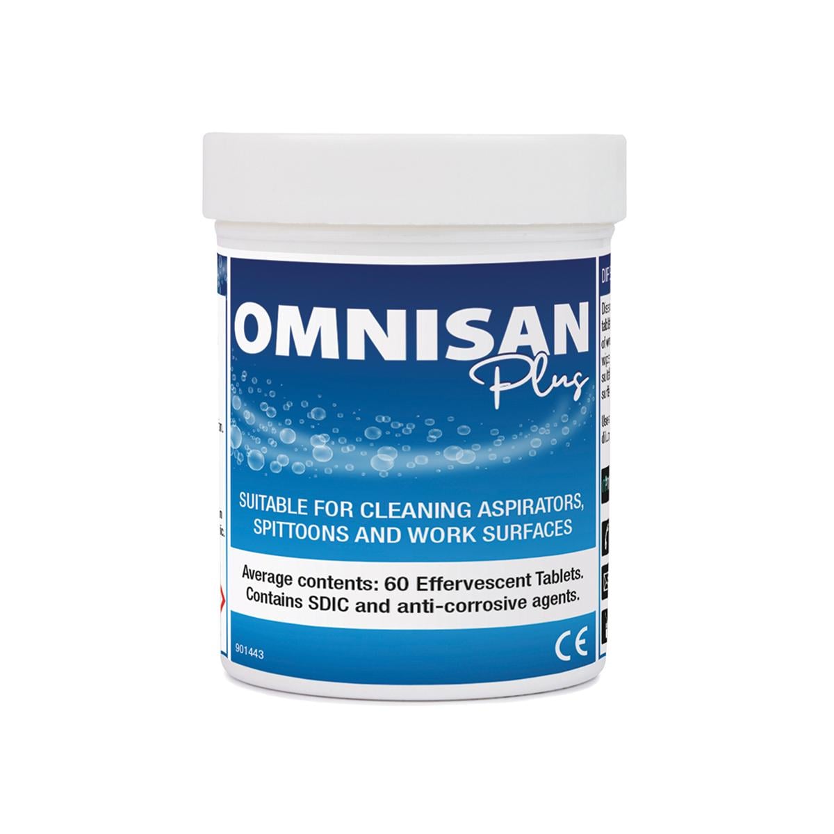 Omnisan Plus Aspirator Cleaner Tablets 60pk