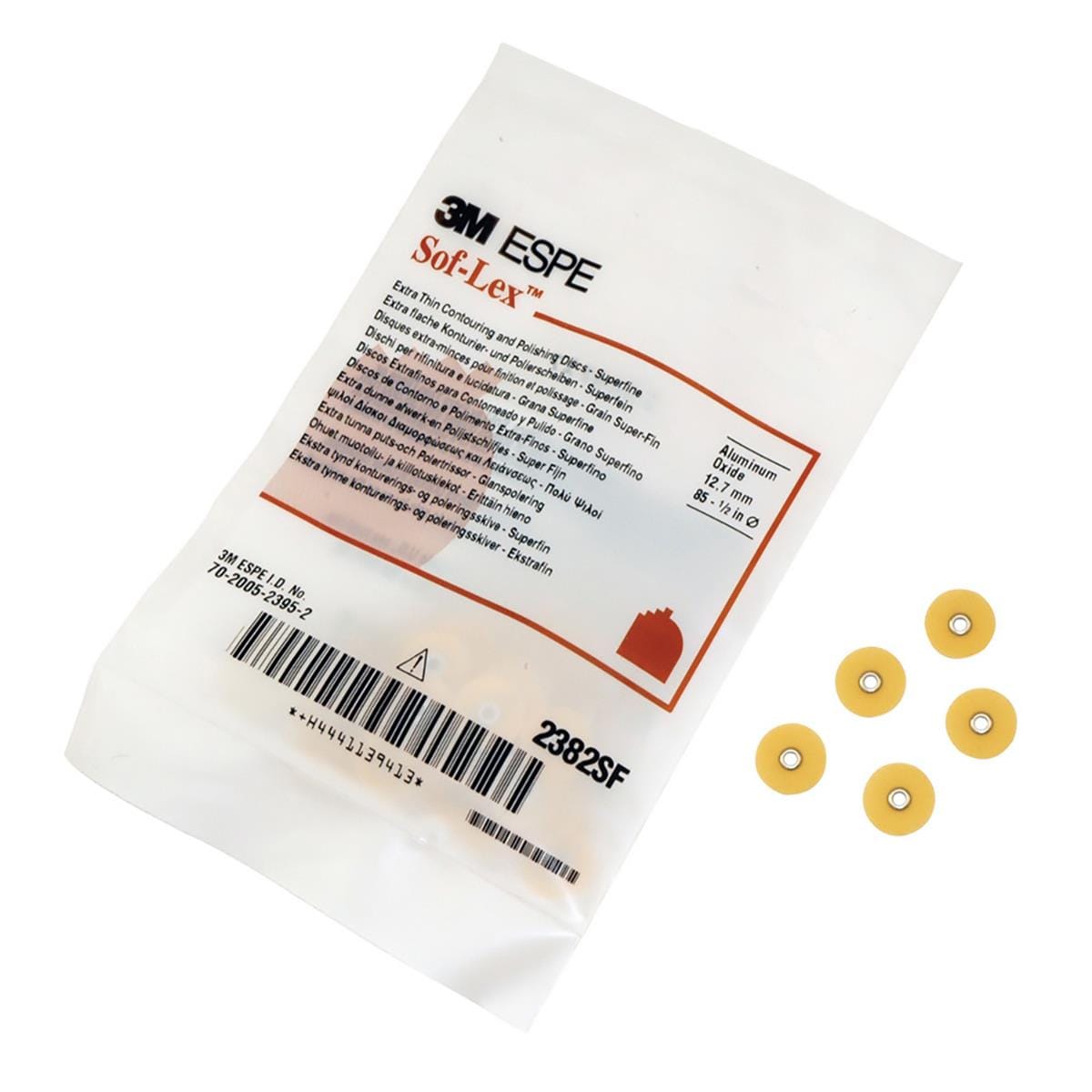 Sof-Lex Polishing Disc S/Fine 1/2" 2382SF 85pk