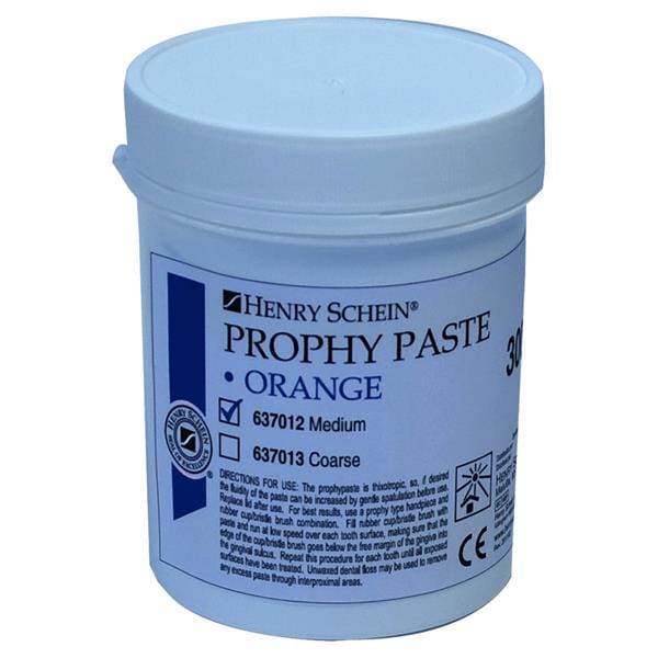 HS Prophy Paste Medium Orange 300g Henry Schein Dental