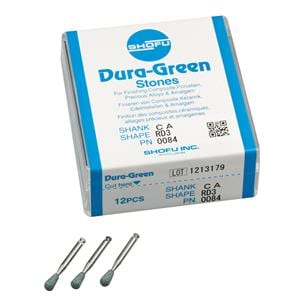 Dura-Green Polishing Stone 0084 RD3 CA 12pk