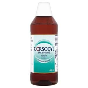 Corsodyl Mouthwash Mint Single 600ml