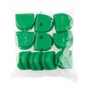 Denture Container Green 10pk