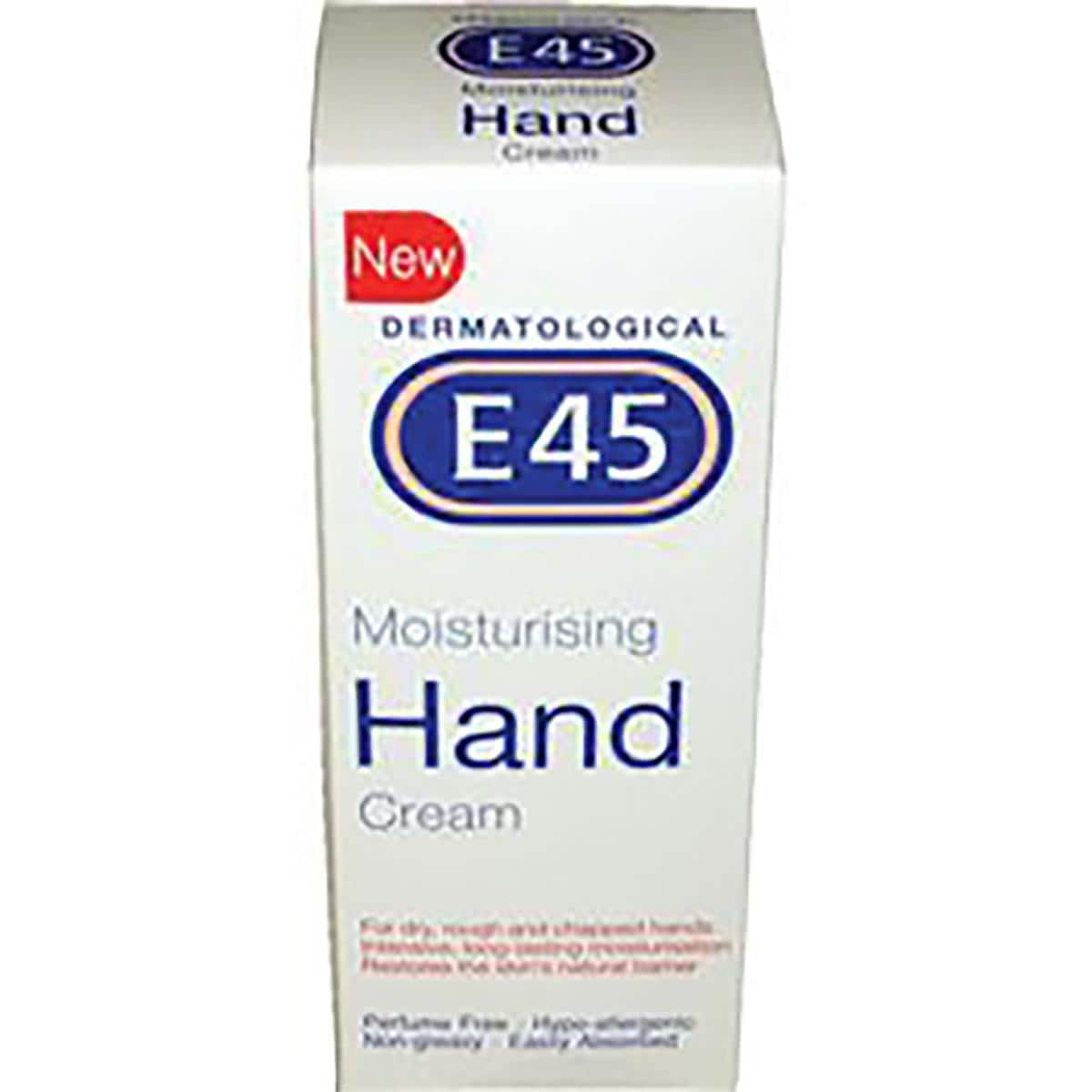 E45 Hand Cream Plastic Tube 125g