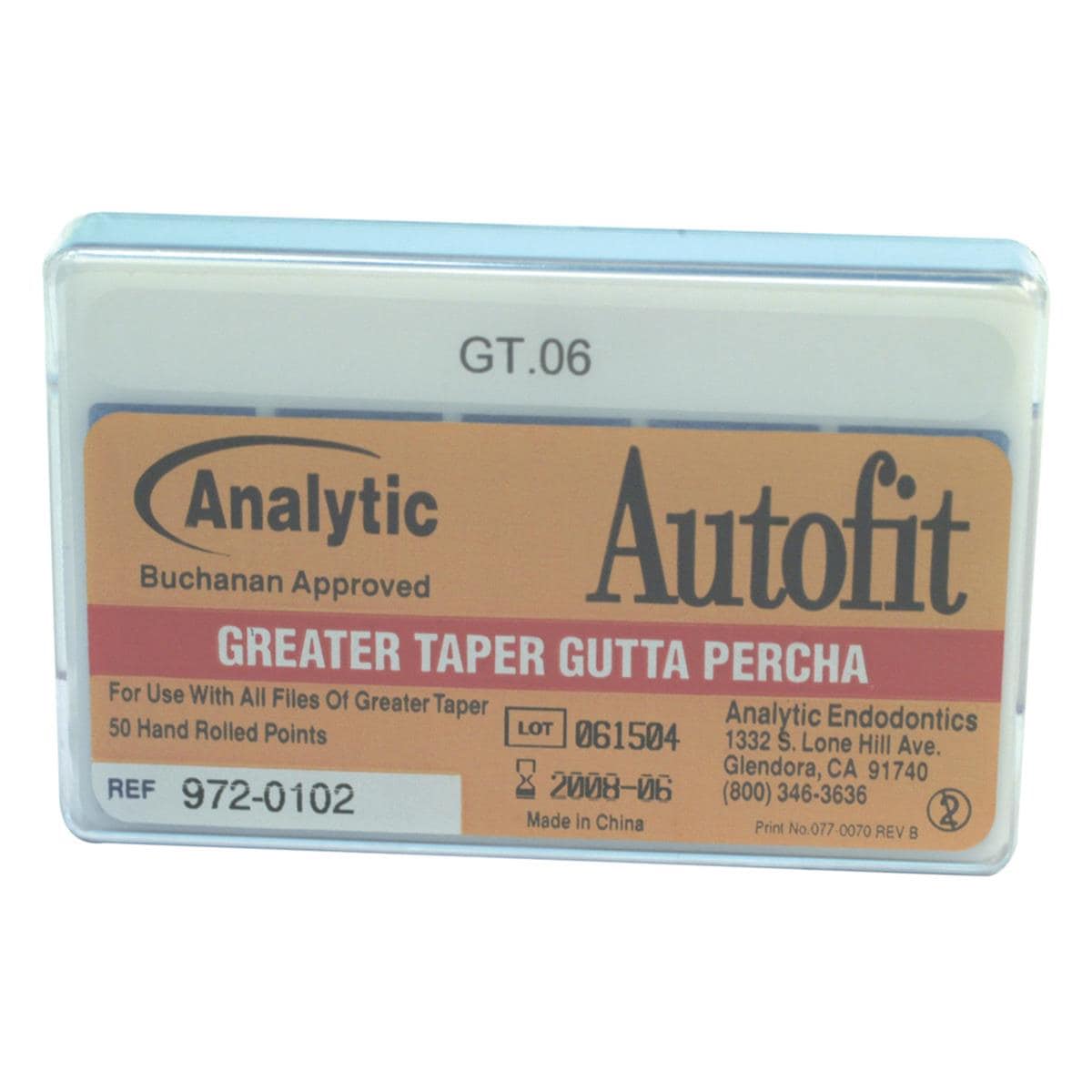 Autofit GP Points 06 50pk