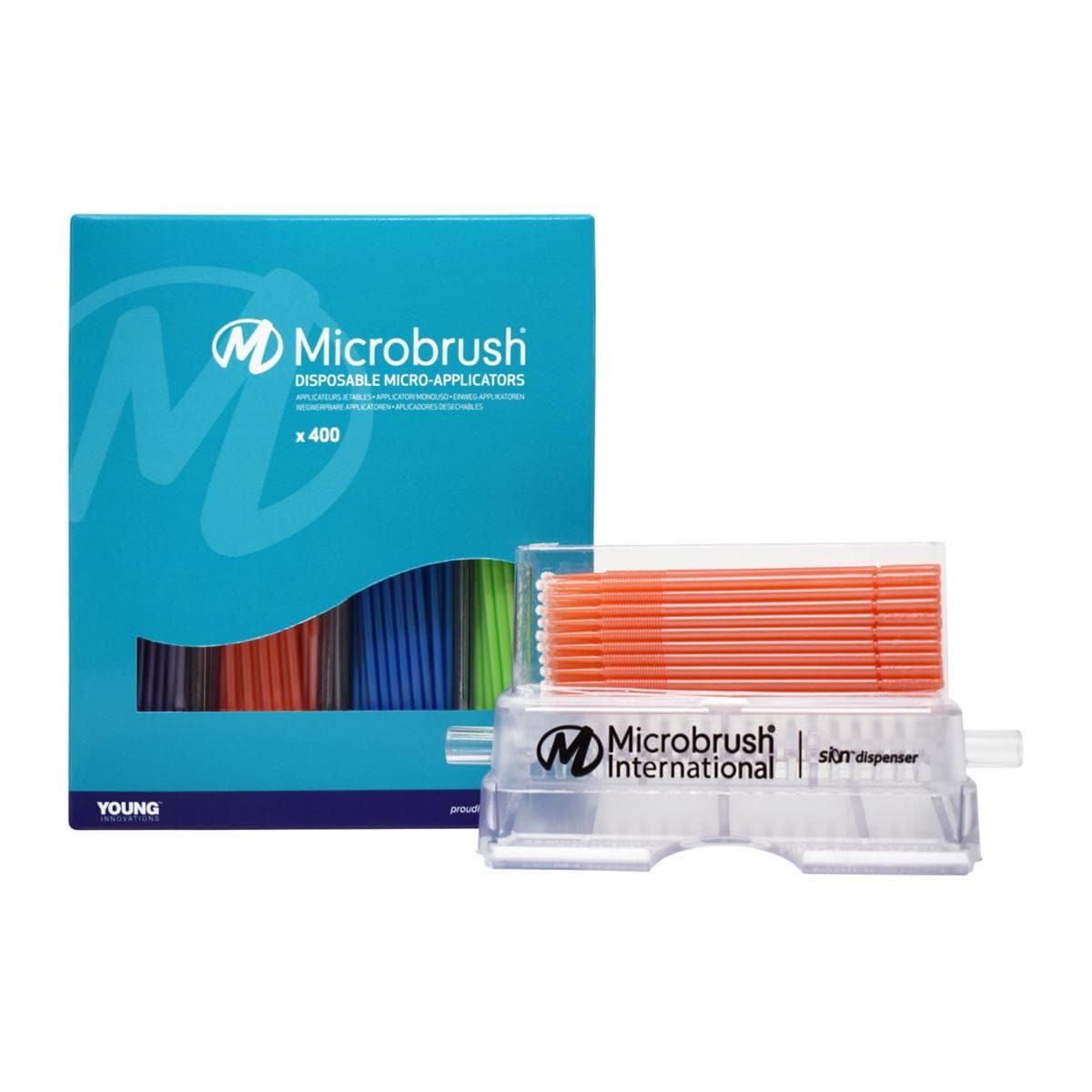 Microbrush Plus Regular Dispenser Kit 400pk