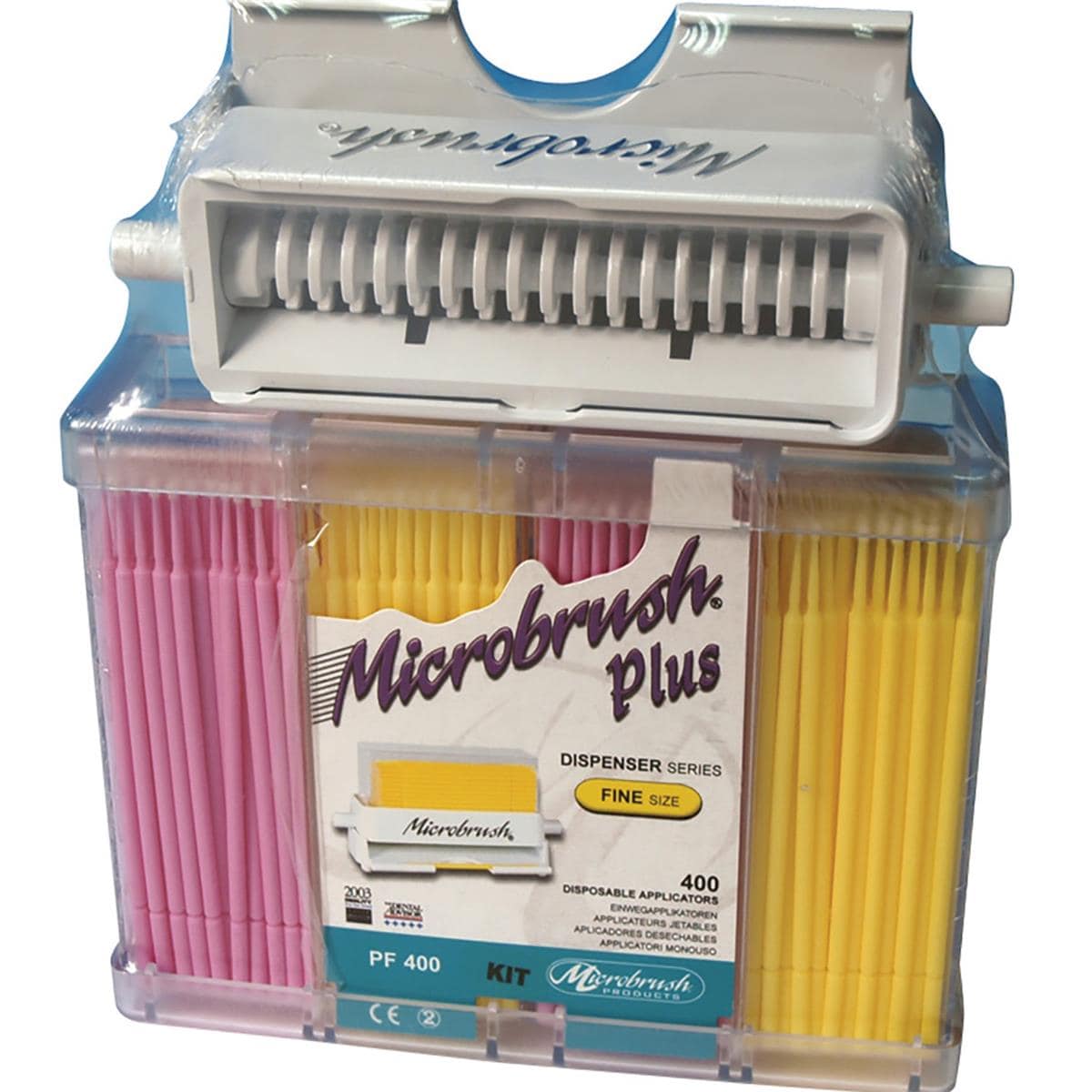 Microbrush Plus Fine Dispenser Kit 400pk