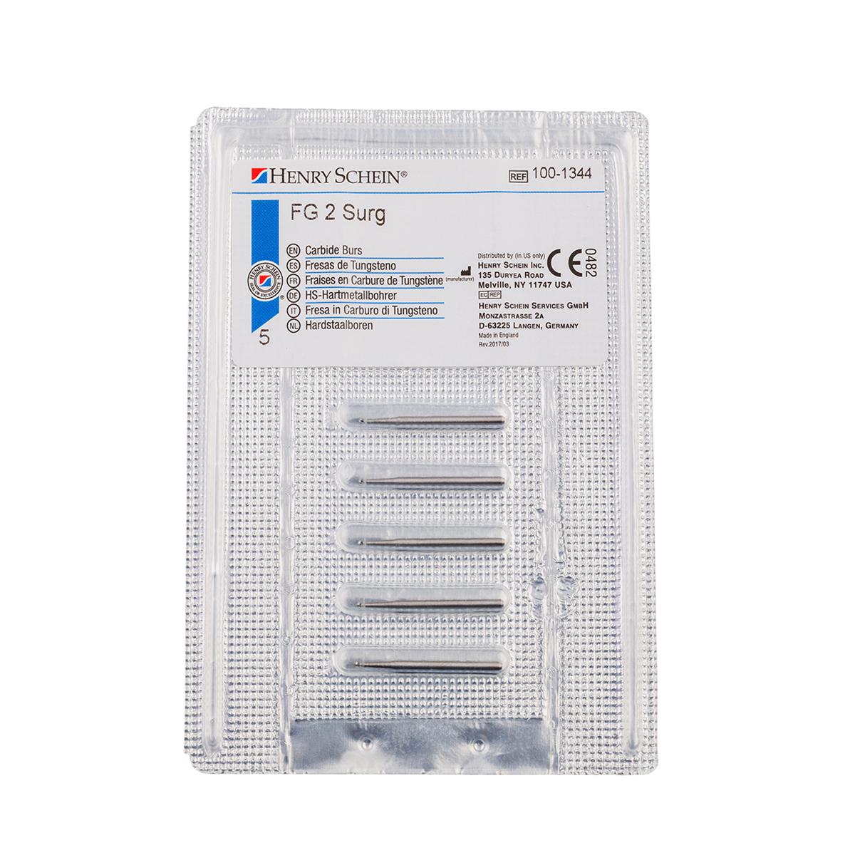 HS Bur TC Surgical FG Round 010 (2) 25mm 5pk