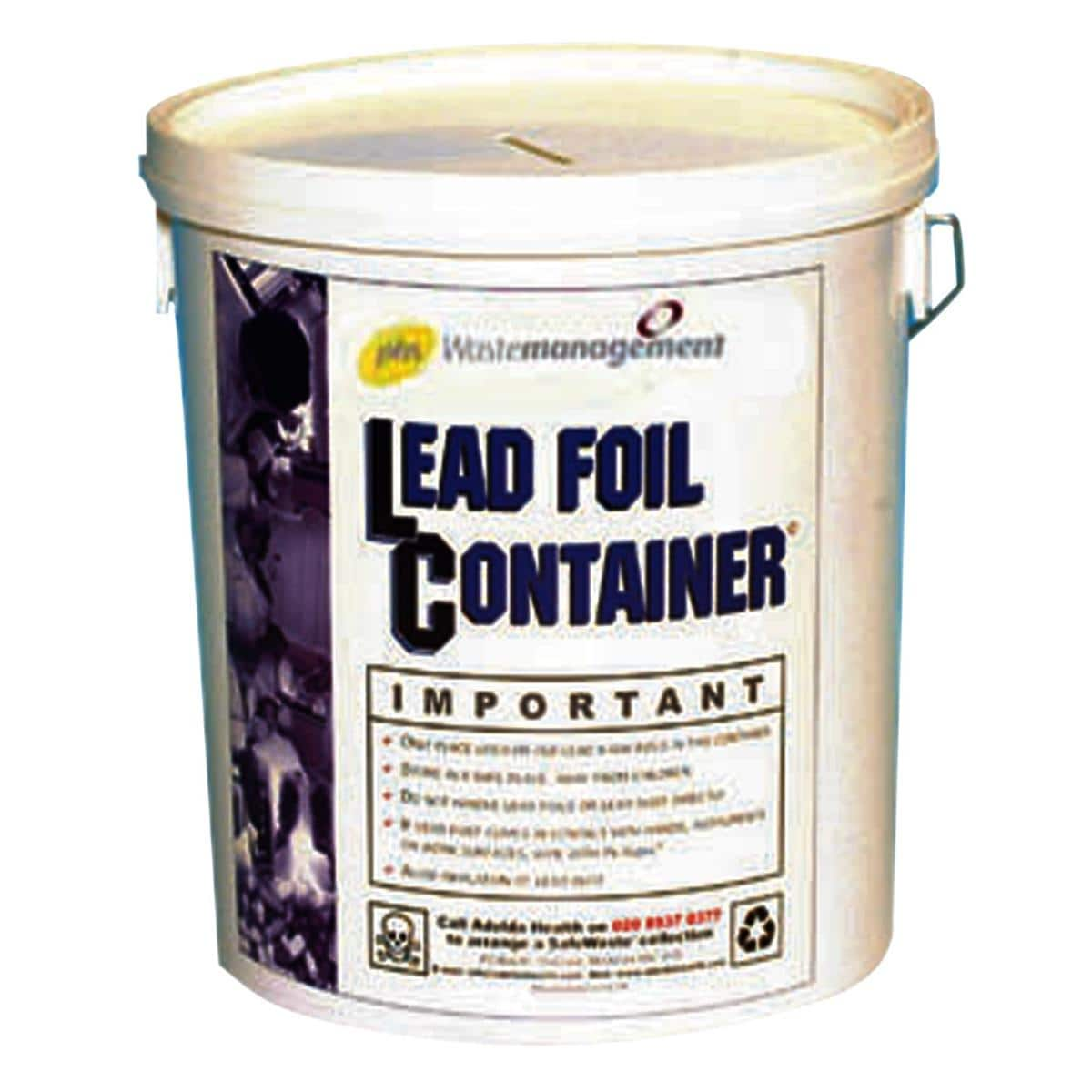 Adelda Health Lead Foil Container 1.5Ltr Henry Schein Dental