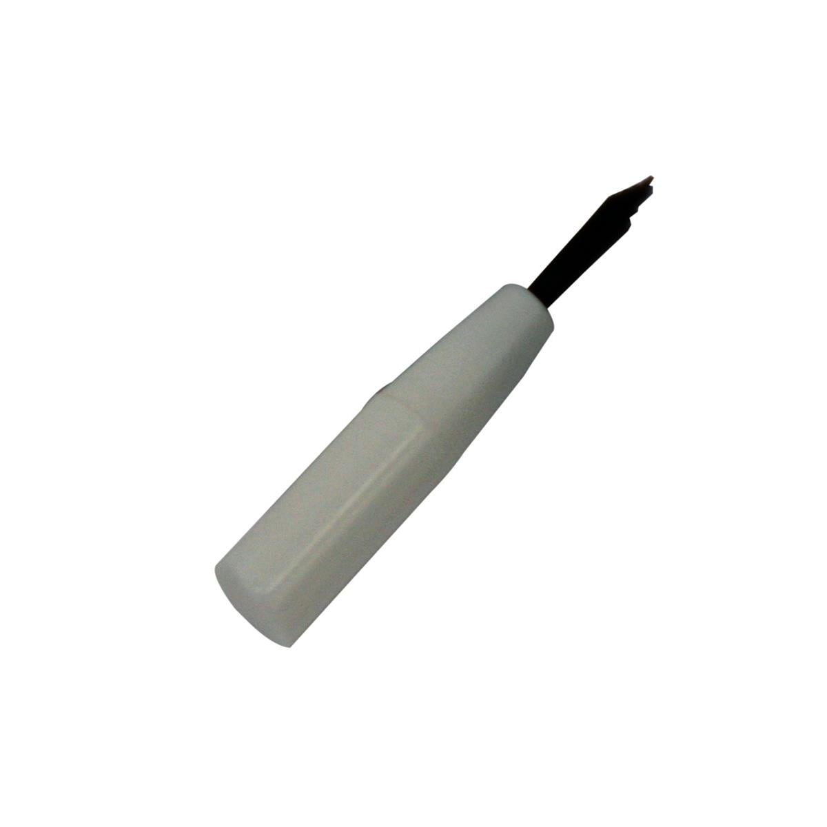 DEHP Brush Tips Thin White 100pk