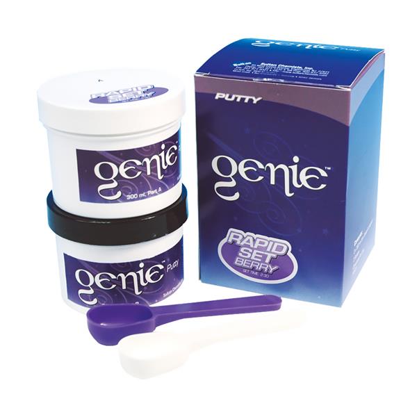 Genie VPS Impression Material - Putty, Rapid Set, Berry Flavor, Purple, 2 -  300