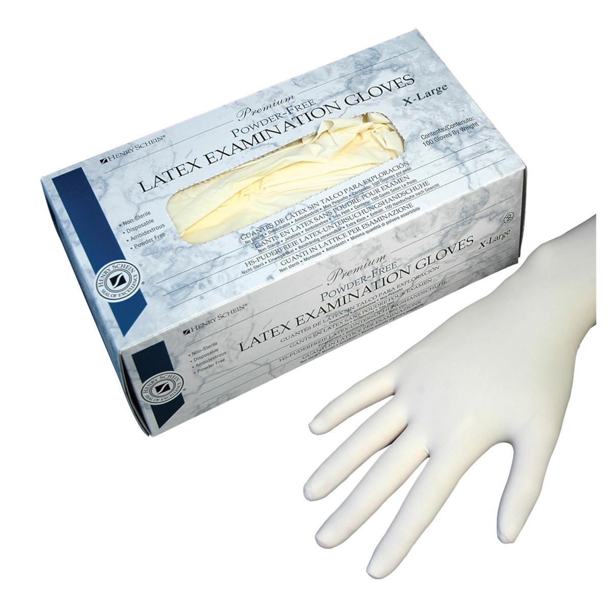 powderless latex gloves
