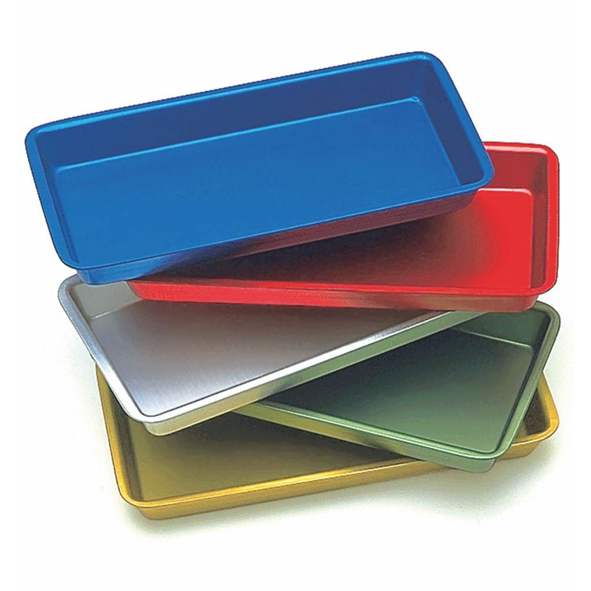 Aluminium Tray Mini 20 x 10 Red