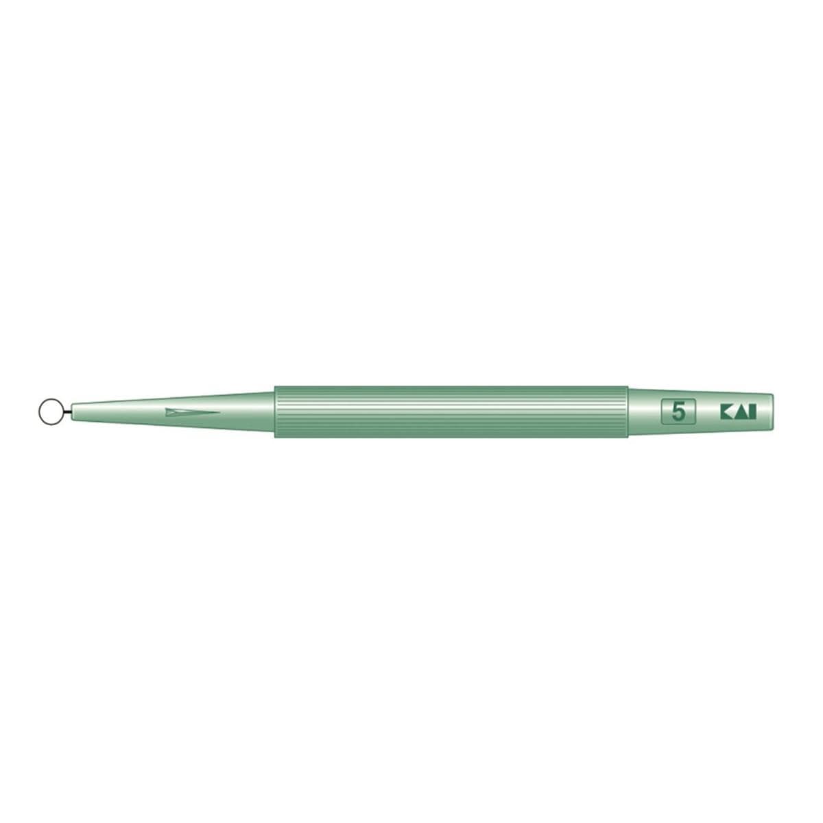 KAI Disposable Dermal Curette 5mm 20pk