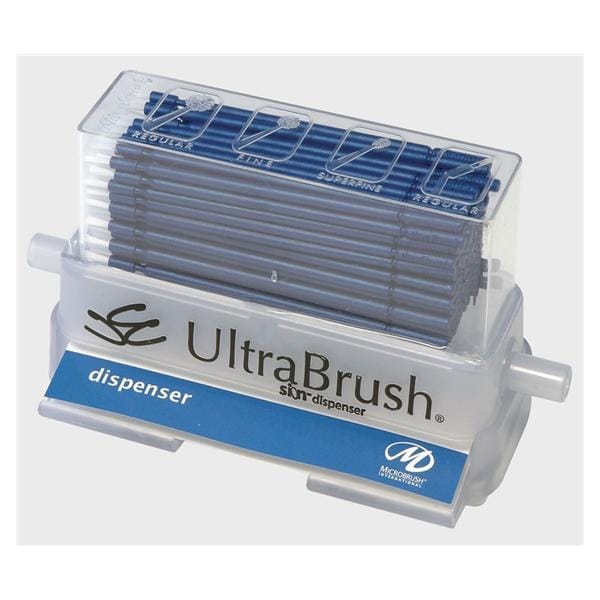 Microbrush Ultrabrush 1.0 Dispenser Kit Fine 200pk