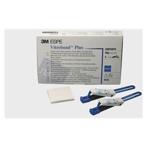 Vitrebond Plus Double Clicker Pack 10g + 2 Mix Pad