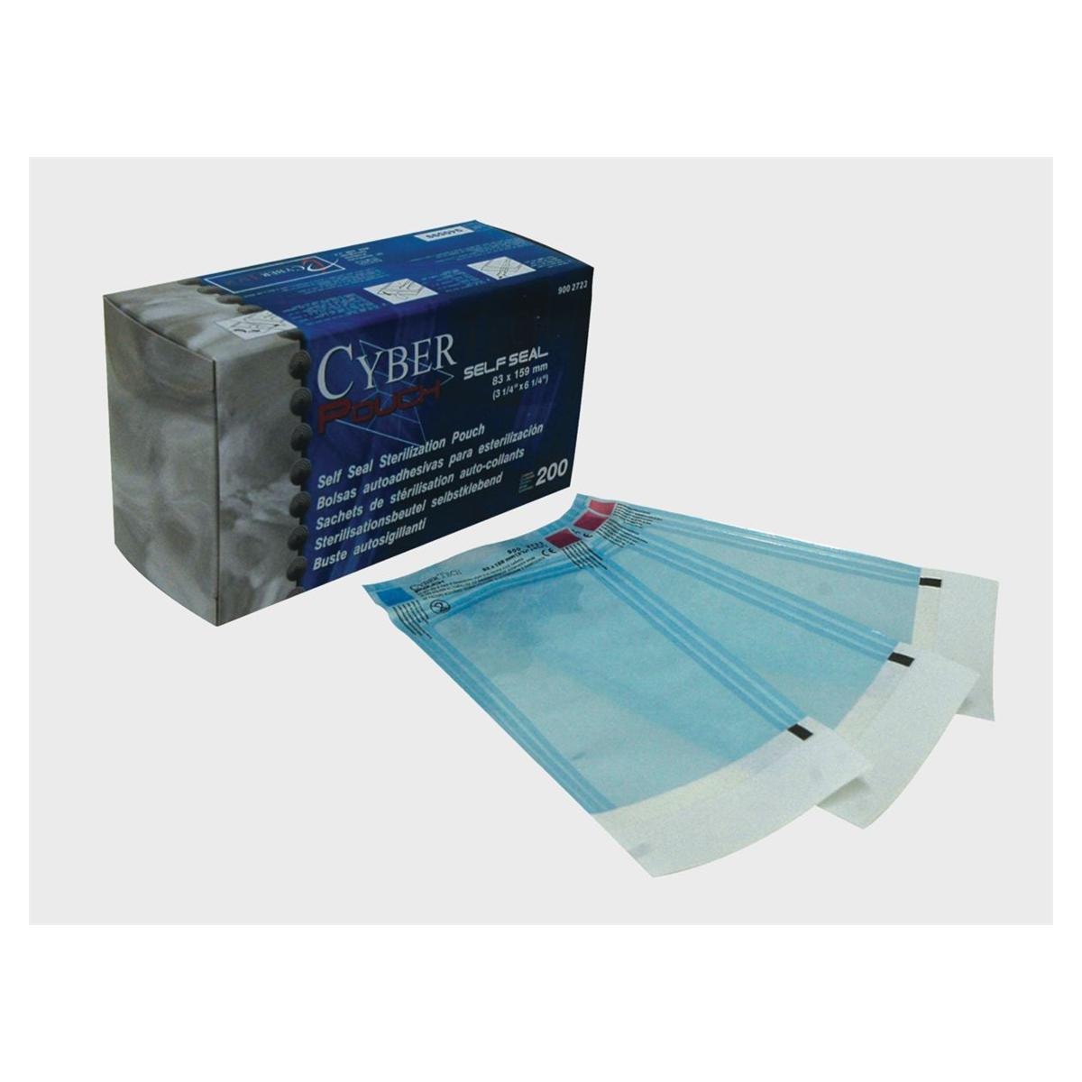 Cyber Pouch Selfseal 83 x 159mm 200pk