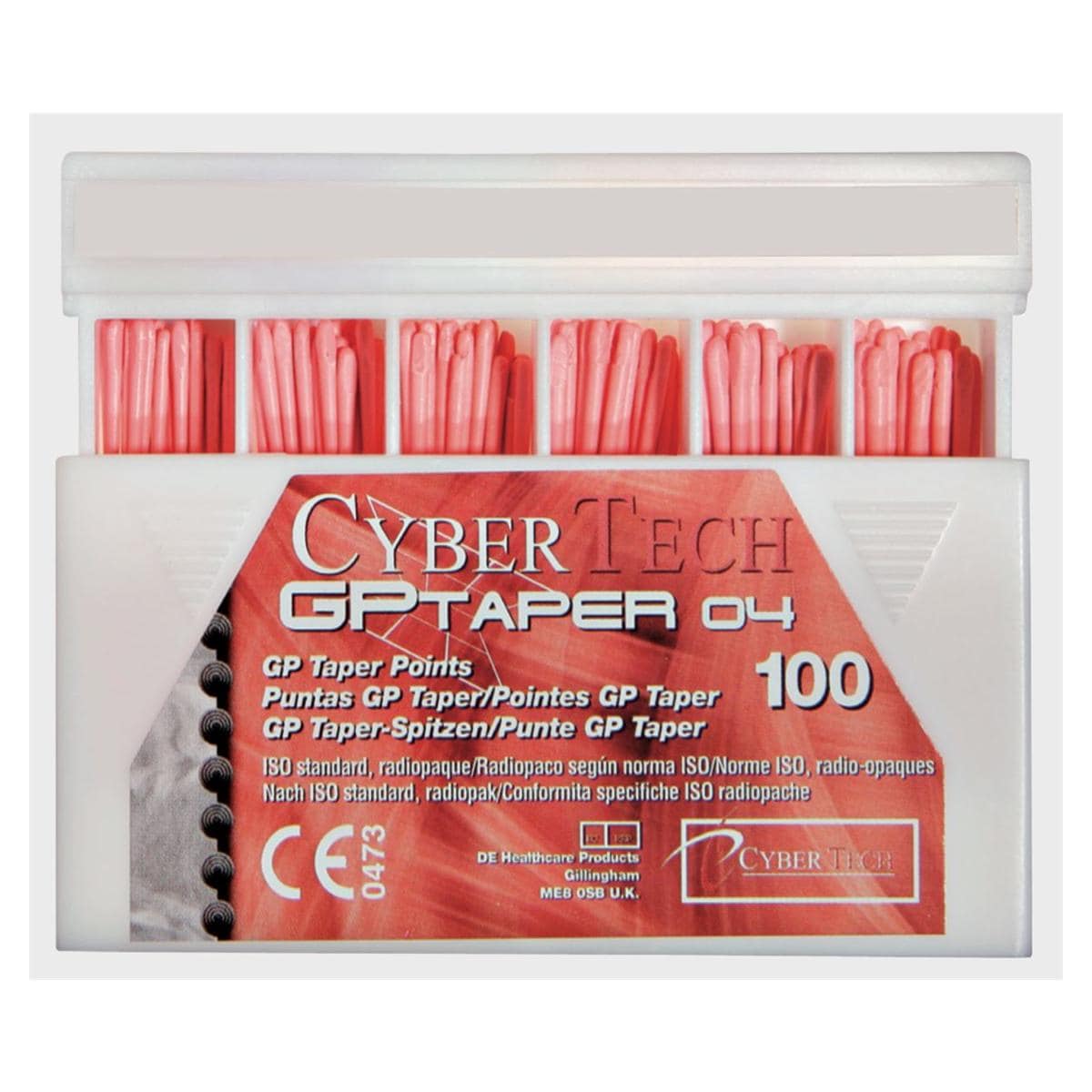 Cyber Taper Gutta Percha 0.04 Size 45 100pk