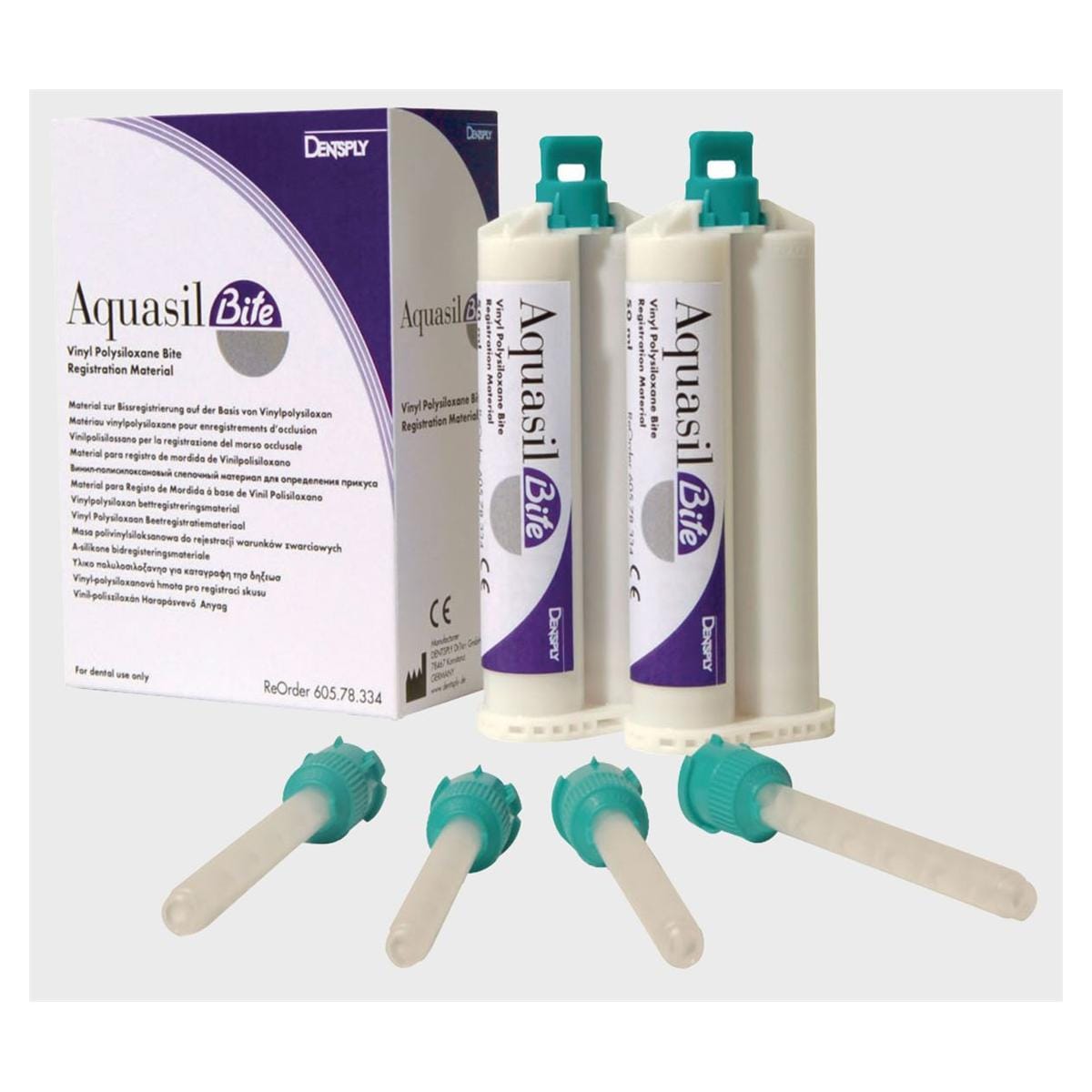 Aquasil Bite Refill Plus Tips 50ml 2pk