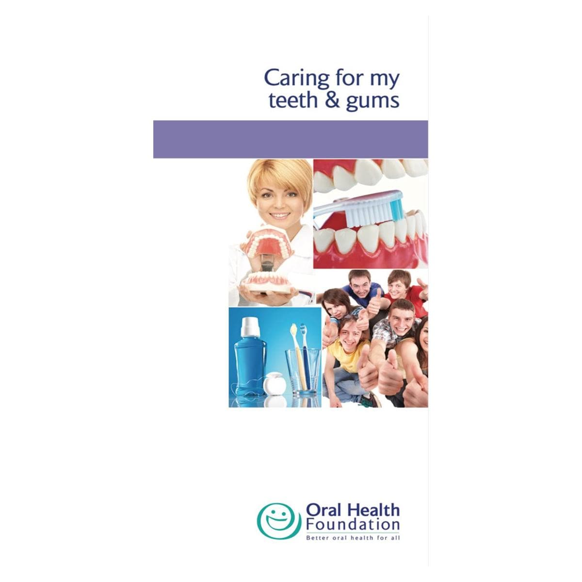 BDHF Leaflets Caring For My Teeth 50pk