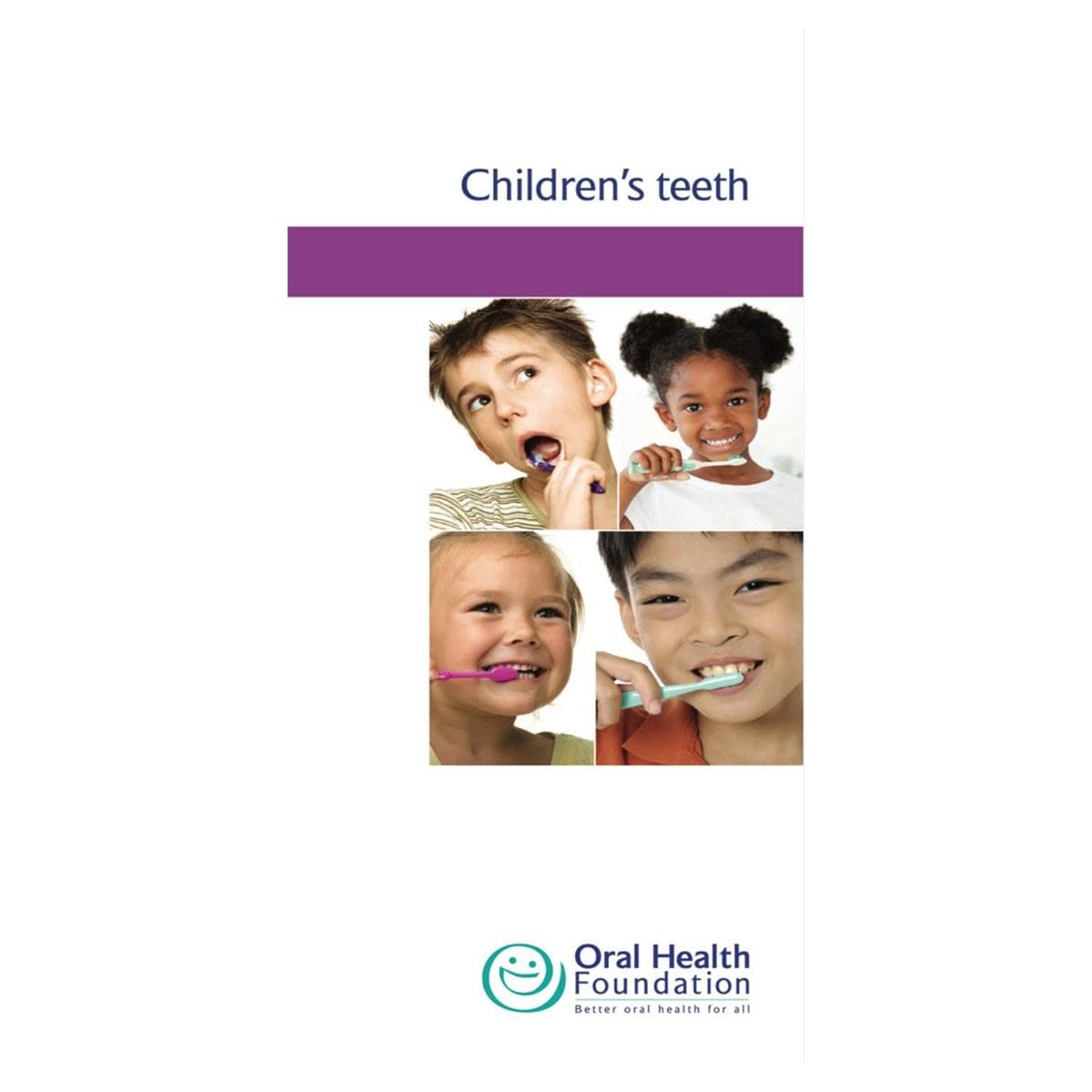 BDHF Leaflets Children's Teeth 100pk