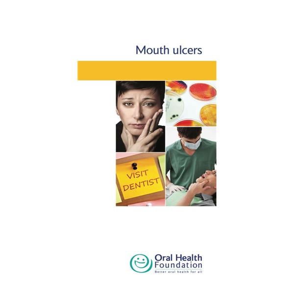 BDHF Leaflets Mouth Ulcers 100pk