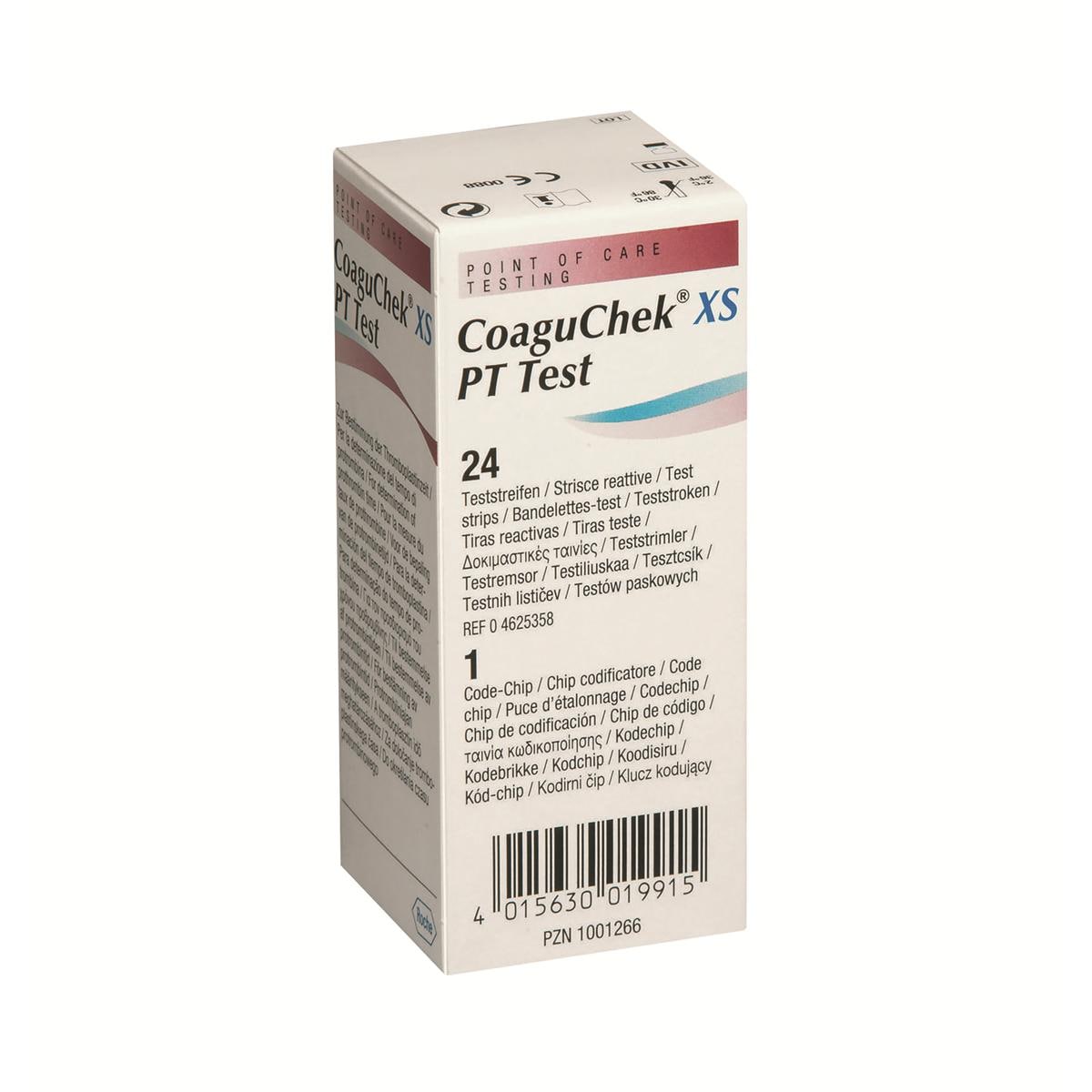 Roche CoaguChek XS and XS Plus Test strips 24pk