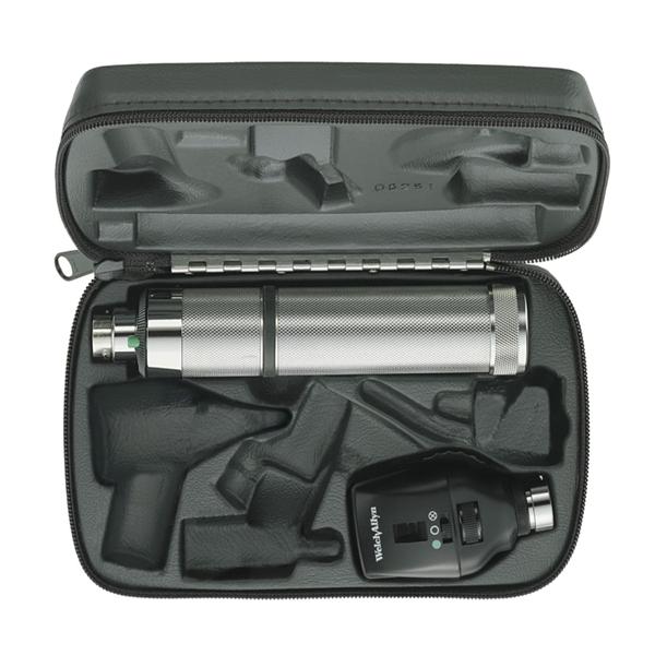 3.5v Coaxial Ophthalmoscope C-cell Hndle/Hard Case (halogen)