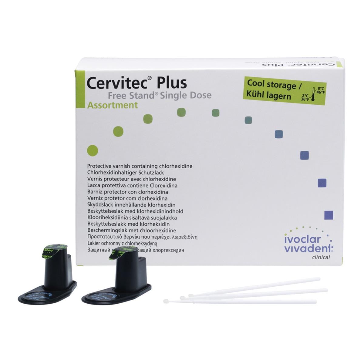 Cervitec Plus Temp Filling Single Assorted 20pk