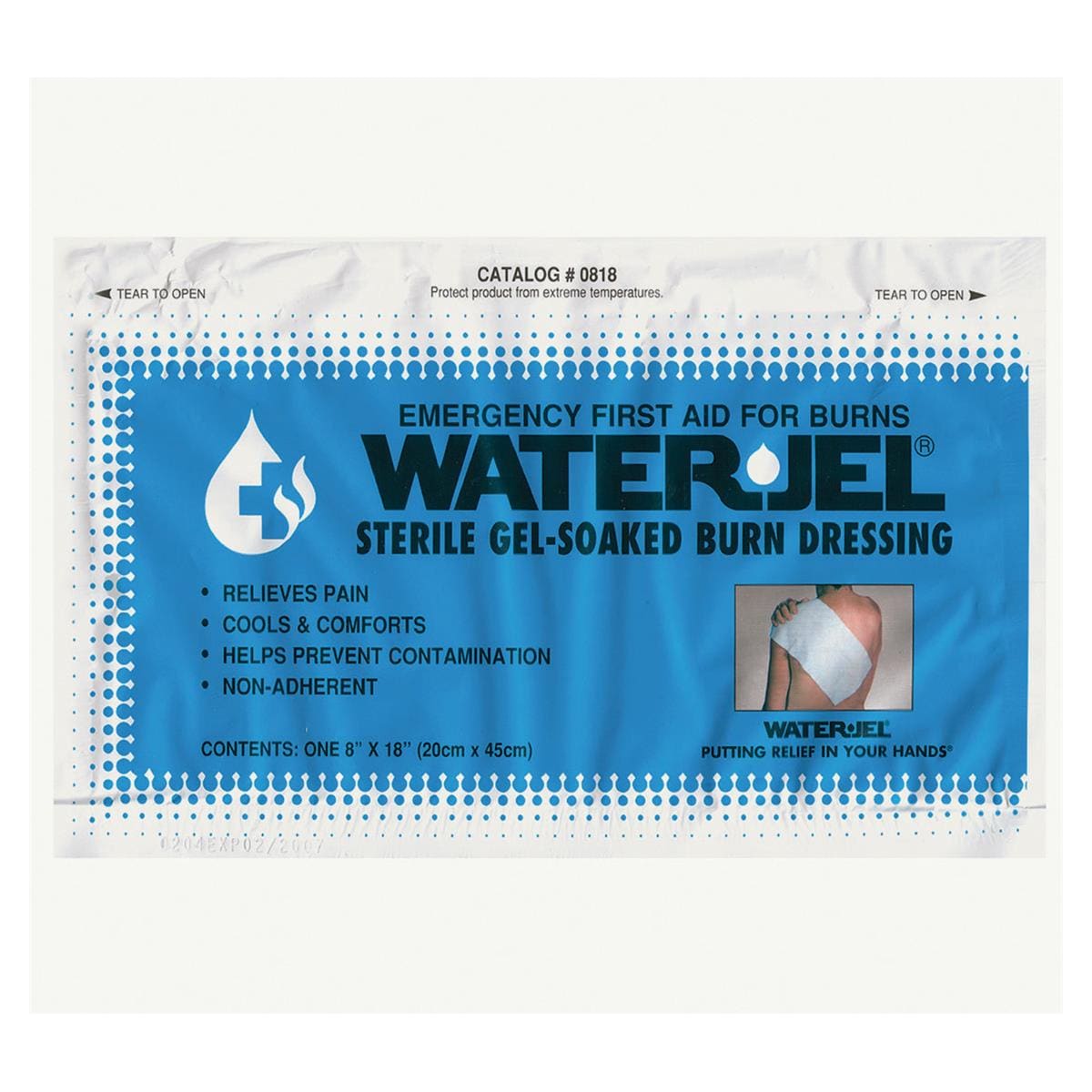 Water-Jel Burn Dressing 200 x 450mm Size 4