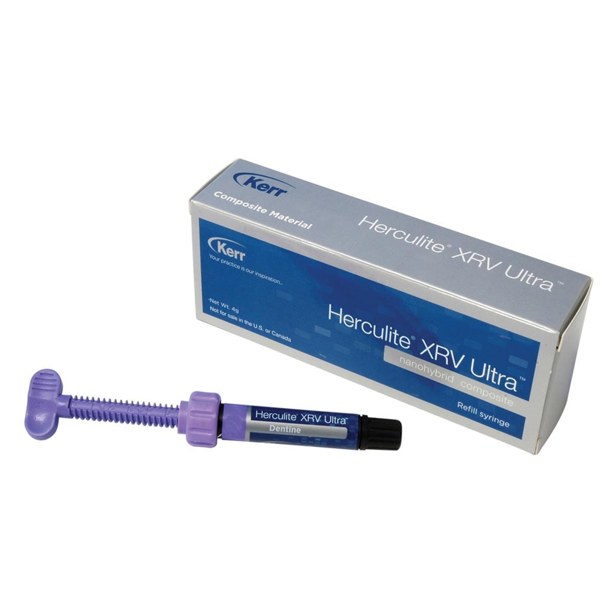 Herculite XRV Ultra Syringe 4g Dentin D3