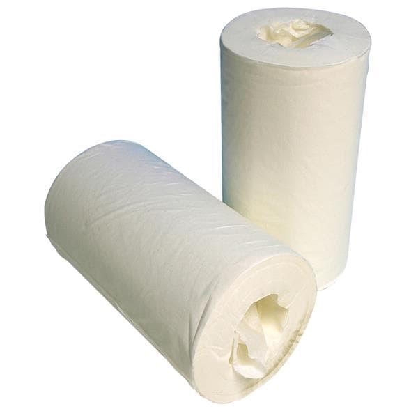 DEHP Towel Roll White 2ply Coreless 20cm x 160m 6pk