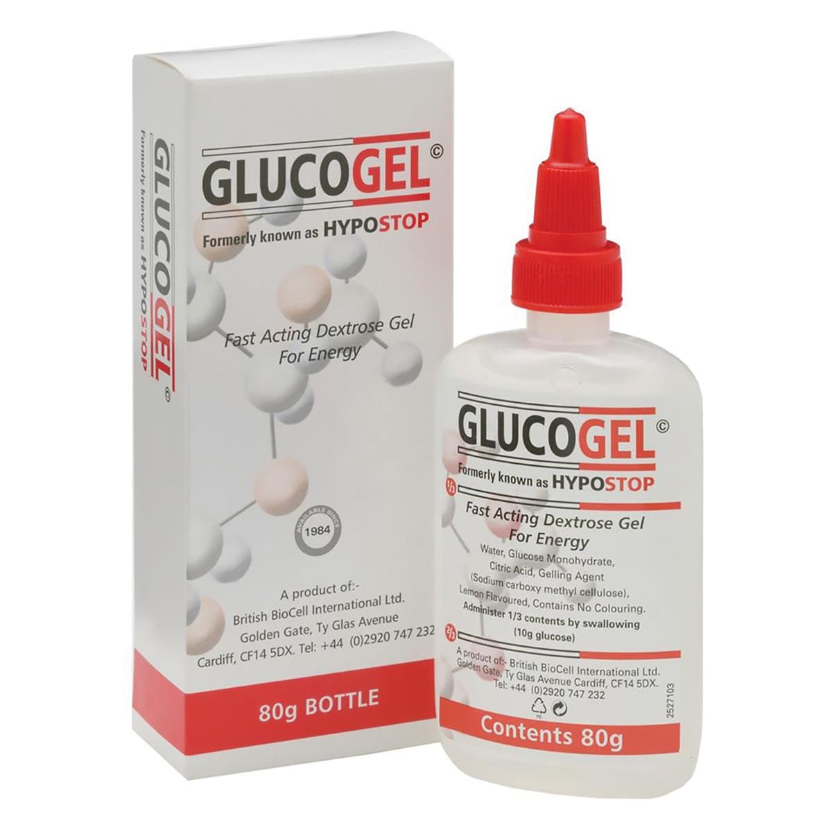 Glucose Gel 40% Hypostop 80g