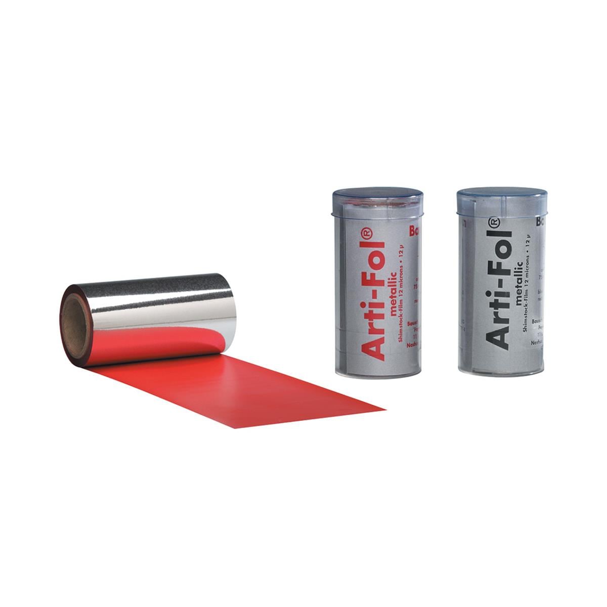 Arti-Fol Metallic Shimstock Film Red BK 31