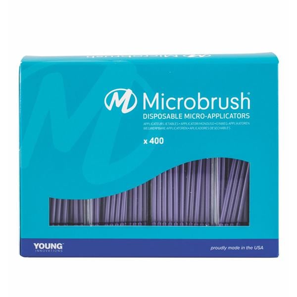 Microbrush Plus Regular Purple 400pk