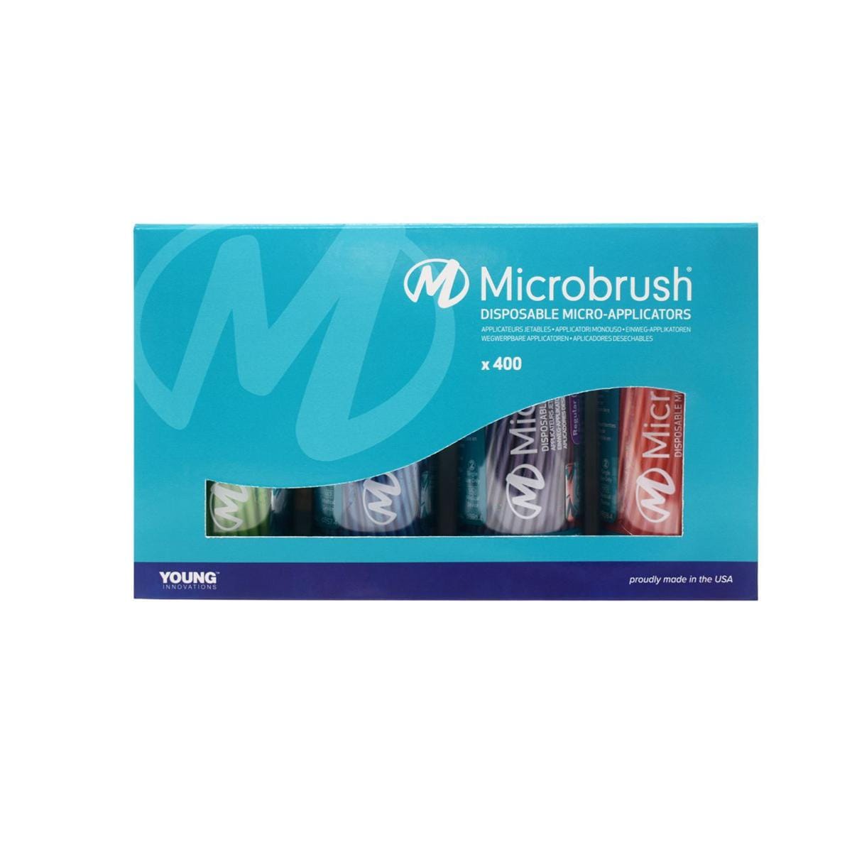 Microbrush Applicator Regular Assorted 400pk