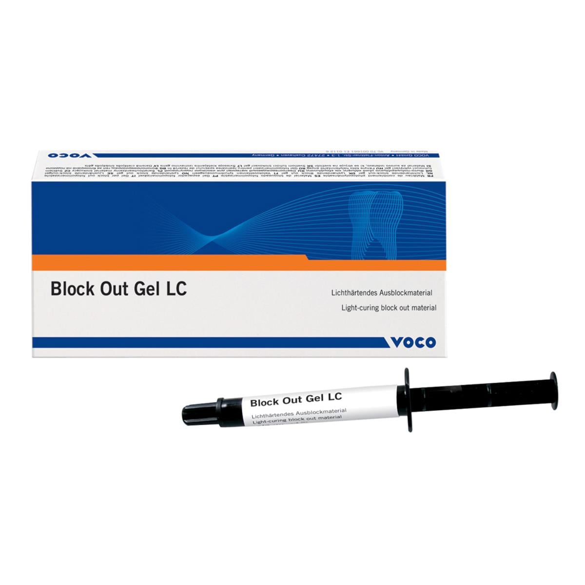 Block Out Gel LC Syringe 4 x 1.2 ml - Henry Schein Dental