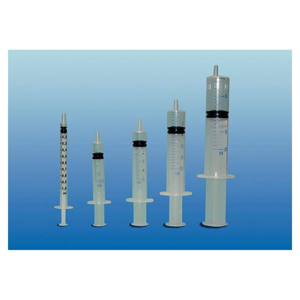 HS Disposable 3-part Syringes Side 5ml 100pk