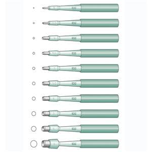 KAI Disposable Biopsy Punch 1mm 20pk