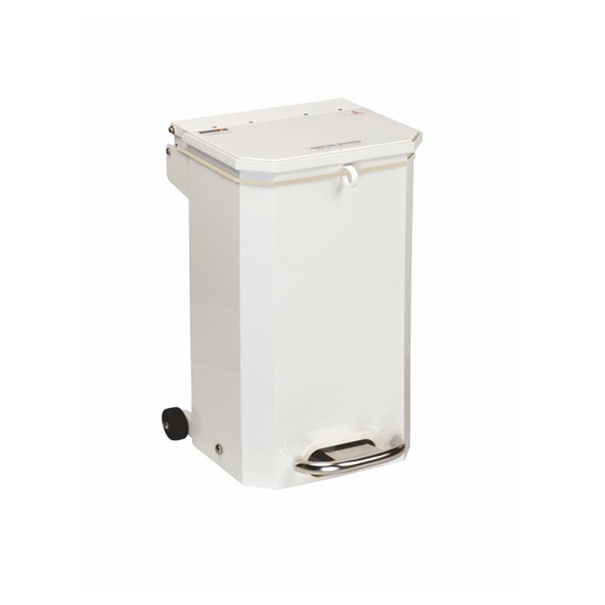 Bin 20L White Lid