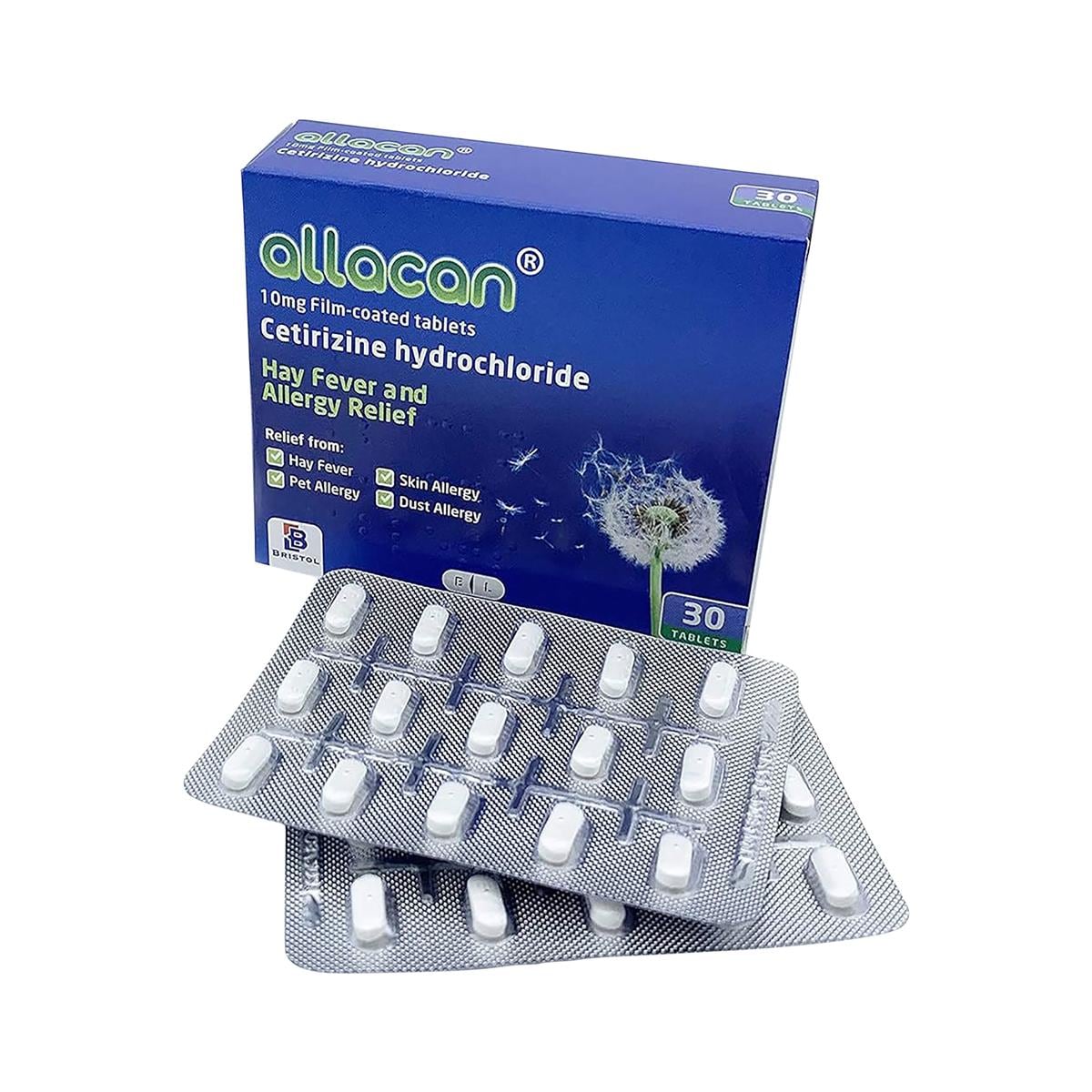 Cetirizine Dihydrochloride Tablet 10mg 30pk