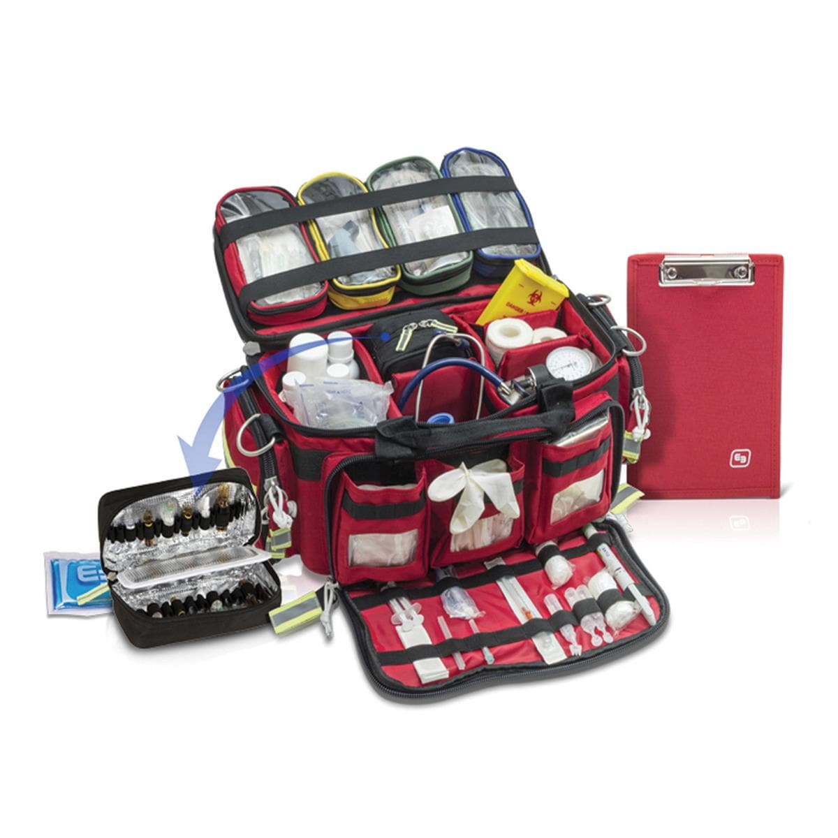 Emergency Basic Life Support Bag Red