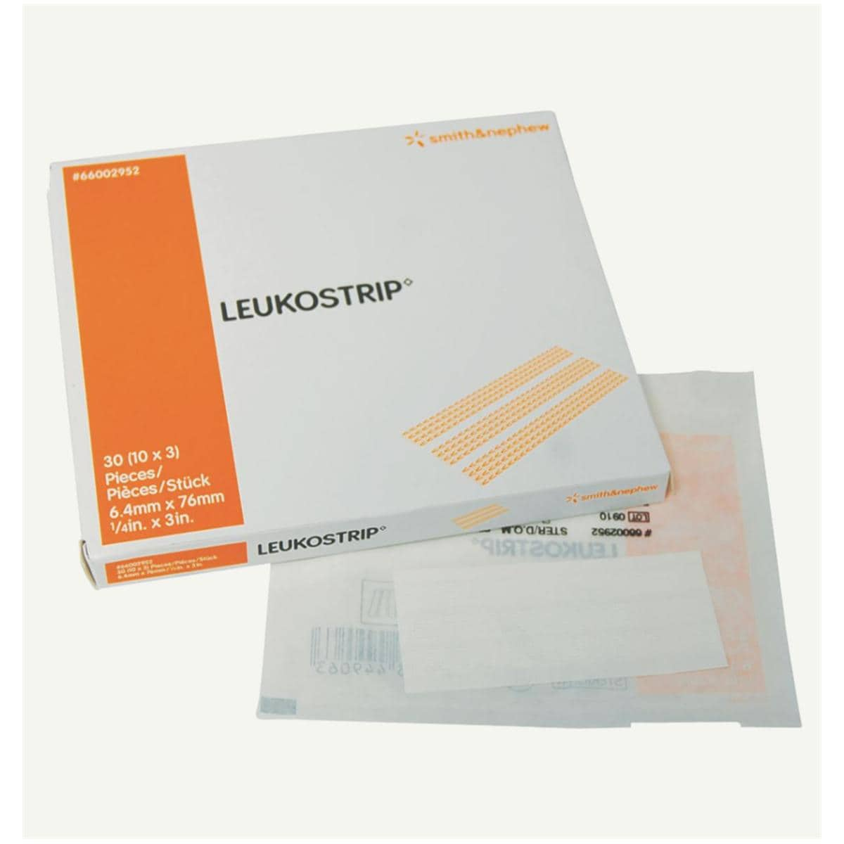 Leukostrip 3 Strips 6.4 x 76mm 10pk