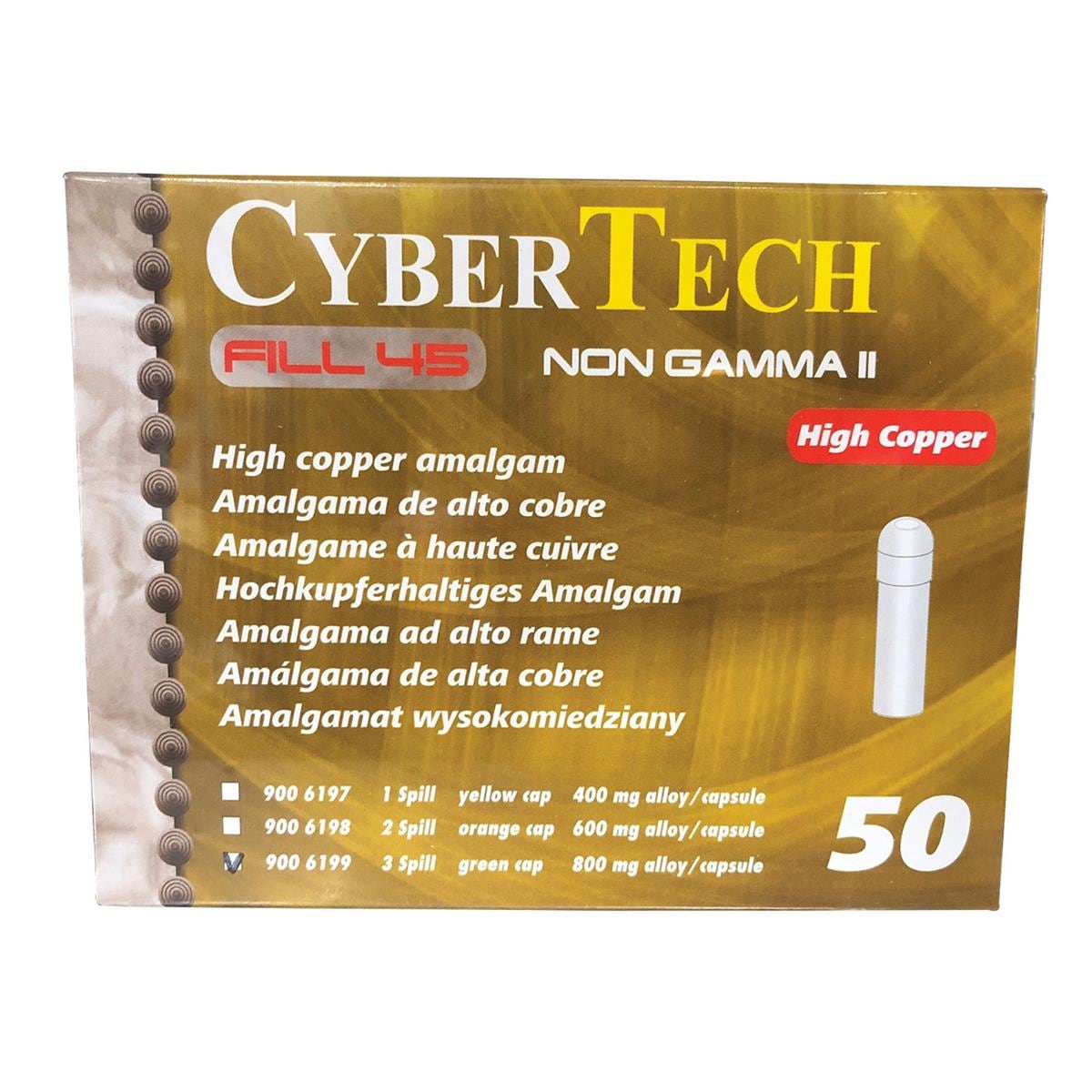 Cyber Fill 45 Amalgam NG II H/Copper 3 Spill 50pk