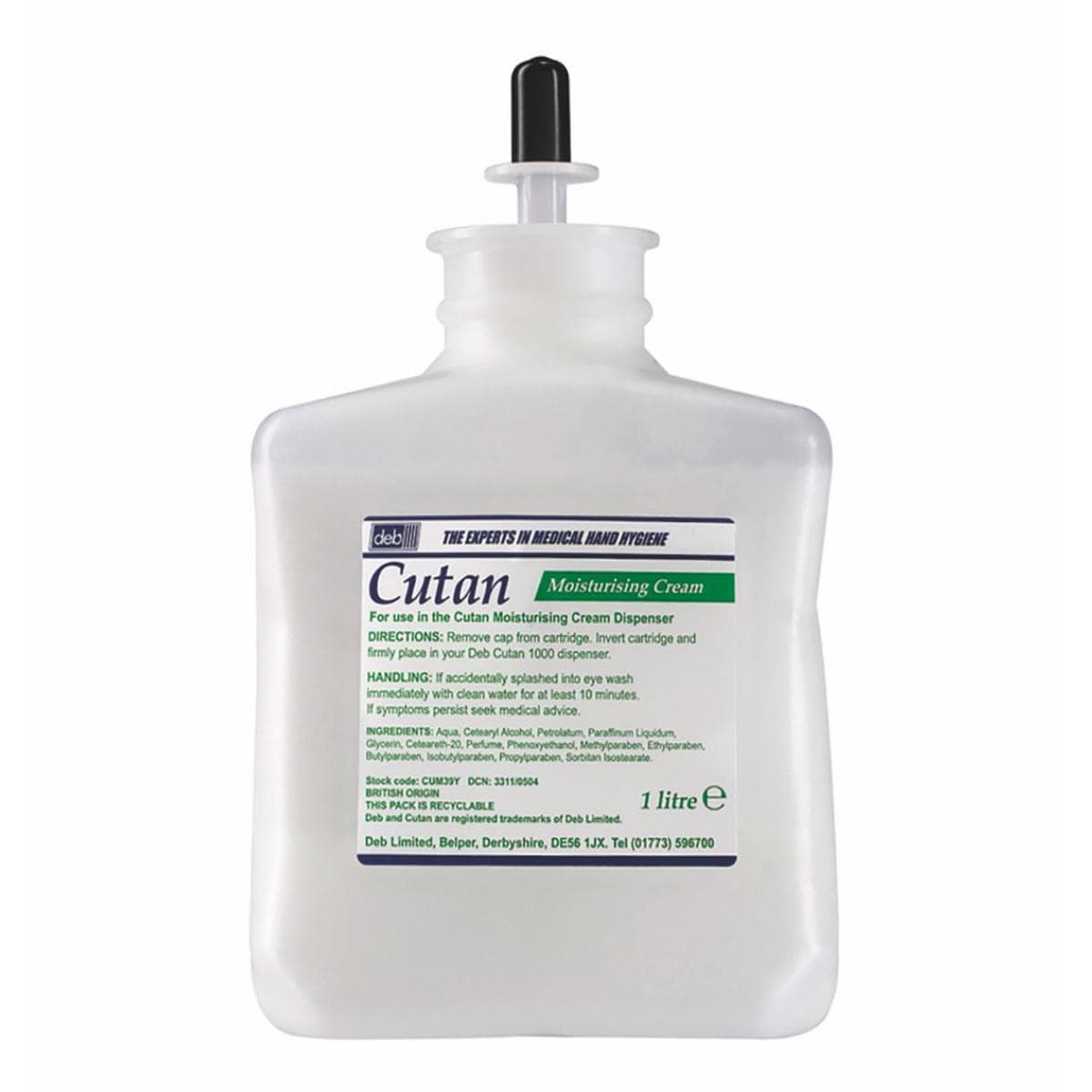 Cutan Moisturising Cream Cartridge 1L