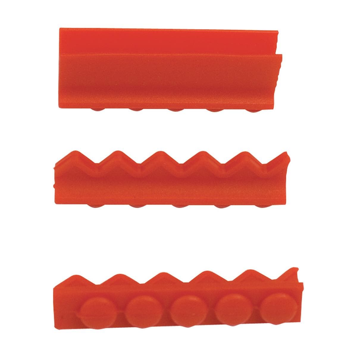 HS 5 Instrument Cassettes Silicone Rail Red 3pk