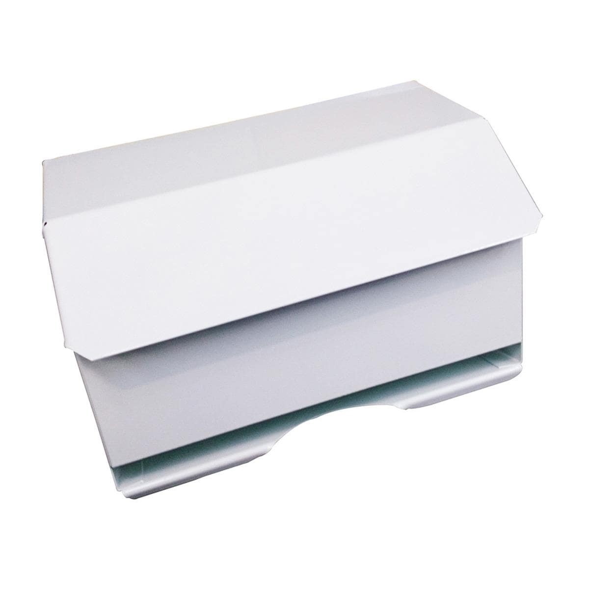 10" Paper Roll Dispenser White Metal