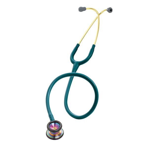 Littmann Classic II SE Stethoscope Paediatric Rainbow Chestpiece/Blue Tube