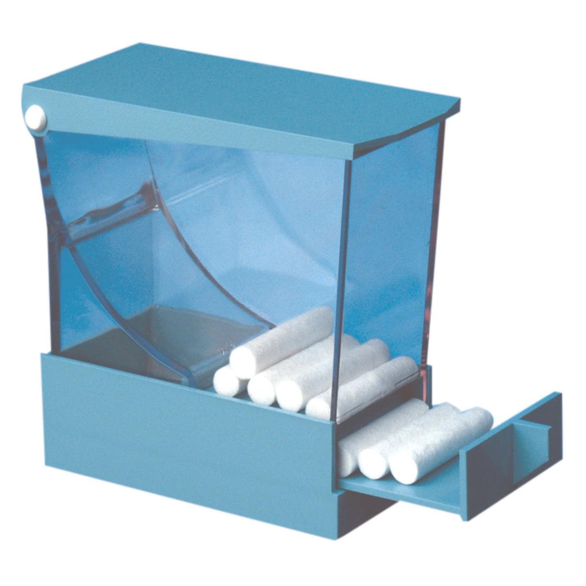 HS Cotton Roll Dispenser with Drawer Blue